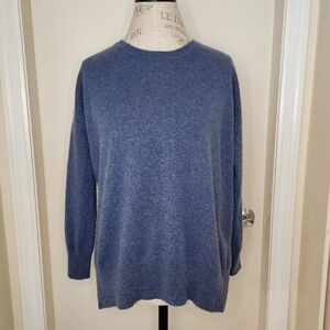 Biline Blue Cashmere Sweater